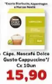 Supermercados Tauste Cáps. Nescafé Dolce Gusto Cappuccino' oferta