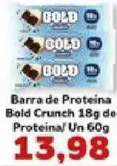 Supermercados Tauste Barra de Proteina Bold Crunch oferta