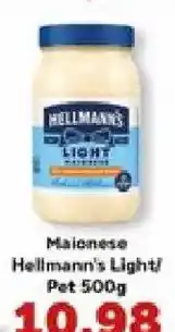 Supermercados Tauste Maionese hellmann's light/ pet oferta