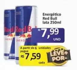 Paulistão Supermercados Energético red bull oferta