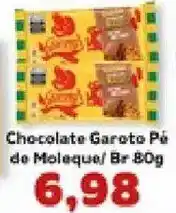 Supermercados Tauste Chocolate Garoto Pé de Moleque oferta