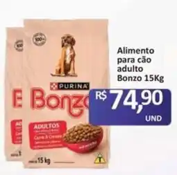 Paulistão Supermercados Alimento para cão adulto Bonzo oferta