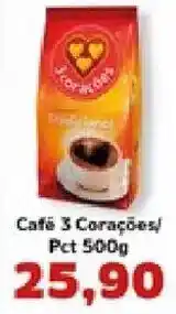 Supermercados Tauste Café 3 Corações oferta
