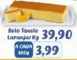 Supermercados Tauste Bolo Tauste Laranja oferta