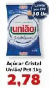Supermercados Tauste Açúcar Cristal União/ Pet oferta