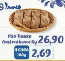 Supermercados Tauste Pão Tauste Australiano oferta