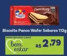 Covabra Supermercados Biscoito Panco Wafer Sabores oferta
