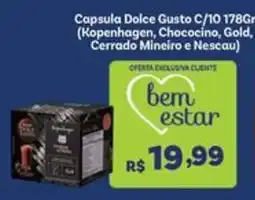 Covabra Supermercados Capsula dolce gusto c/10 oferta