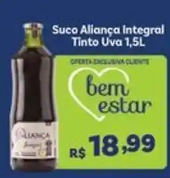 Covabra Supermercados Suco Aliança Integral Tinto Uva oferta