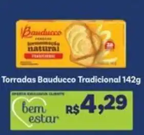 Covabra Supermercados Torradas Bauducco Tradicional oferta