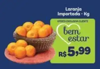 Covabra Supermercados Laranja importada oferta