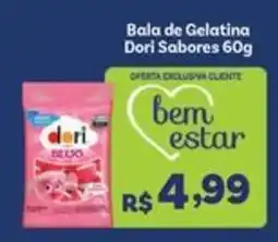 Covabra Supermercados Bala de Gelatina Dori Sabores oferta