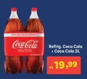 Covabra Supermercados Refrig. Coca Cola + Coca Cola 2L oferta