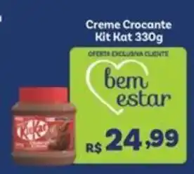 Covabra Supermercados Creme Crocante Kit Kat oferta