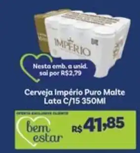 Covabra Supermercados Cerveja Império Puro Malte oferta