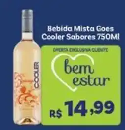Covabra Supermercados Bebida Mista Goes Cooler Sabores oferta