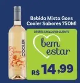 Covabra Supermercados Bebida Mista Goes Cooler Sabores oferta