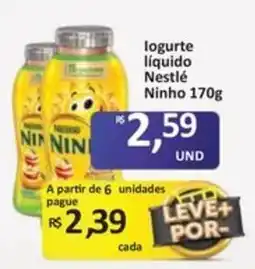 Paulistão Supermercados logurte liquido Nestlé Ninho oferta