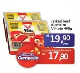 Paulistão Supermercados Jerky beef dianteiro vilheto oferta