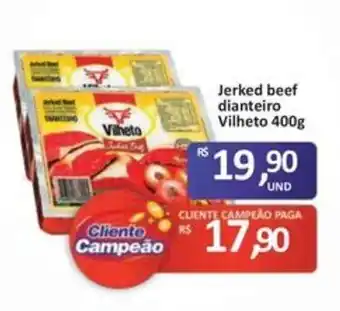 Paulistão Supermercados Jerky beef dianteiro vilheto oferta