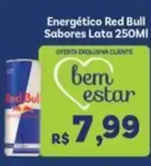 Covabra Supermercados Energético Red Bull Sabores Lata oferta