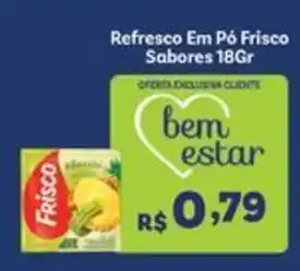 Covabra Supermercados Refresco em pó frisco sabores oferta