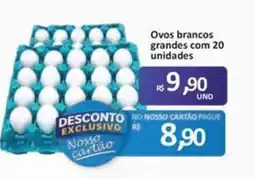 Paulistão Supermercados Ovos brancos grandes oferta