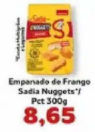 Supermercados Tauste Empanado de Frango Sadia Nuggets oferta