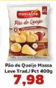 Supermercados Tauste Pão de Queijo Massa Leve Trad. oferta