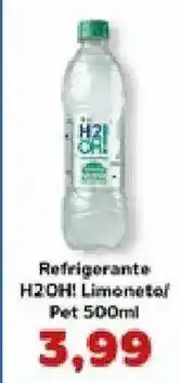 Supermercados Tauste Refrigerante H2OH! Limoneta oferta