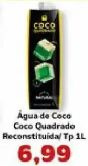 Supermercados Tauste Água de Coco Coco Quadrado Recomstituida oferta