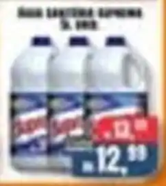 CoopBom água sanitária supreme oferta
