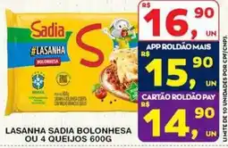 Roldão Lasanha sadia bolonhesa oferta