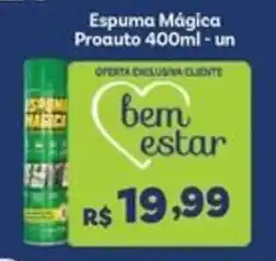 Covabra Supermercados Espuma Mágica Proauto oferta