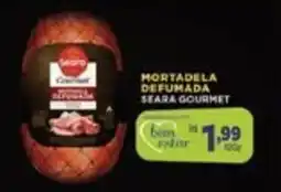 Covabra Supermercados Mortadela defumada seara gourmet oferta