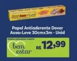 Covabra Supermercados Papel antiaderente dover assa+leve oferta