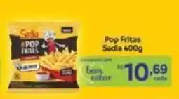 Covabra Supermercados Pop Fritas Sadia oferta