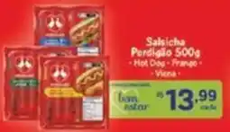Covabra Supermercados Salsicha Perdigão oferta