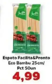 Supermercados Tauste Espato Facilita&Pronto Eco Bambu oferta