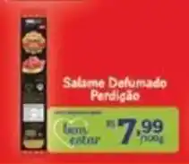 Covabra Supermercados Salame Defumado Perdigão oferta