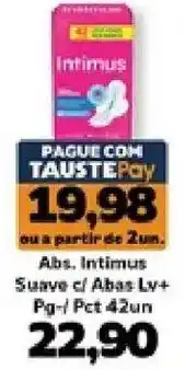 Supermercados Tauste Intimus oferta