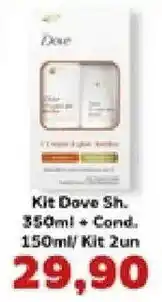 Supermercados Tauste Kit Dove Sh. oferta