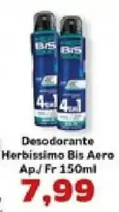 Supermercados Tauste Desodorante Herbissimo Bis Aero oferta