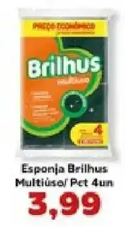 Supermercados Tauste Esponja brilhus multiuso oferta