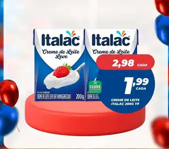 Rede Super Compras Creme de Leite Italac oferta
