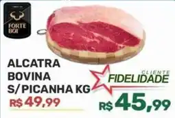 Calvi Supermercados alcatra bovina s/picanha kg oferta