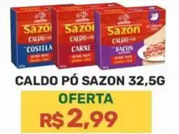 Calvi Supermercados caldo pó sazon oferta