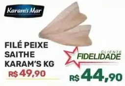 Calvi Supermercados filé peixe saithe karam's kg oferta