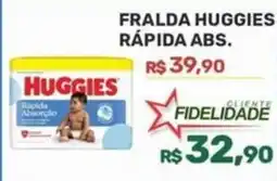 Calvi Supermercados Fralda huggies rápida abs. oferta