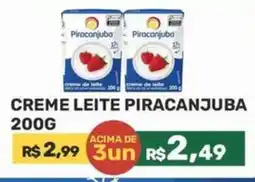 Calvi Supermercados Creme leite piracanjuba oferta